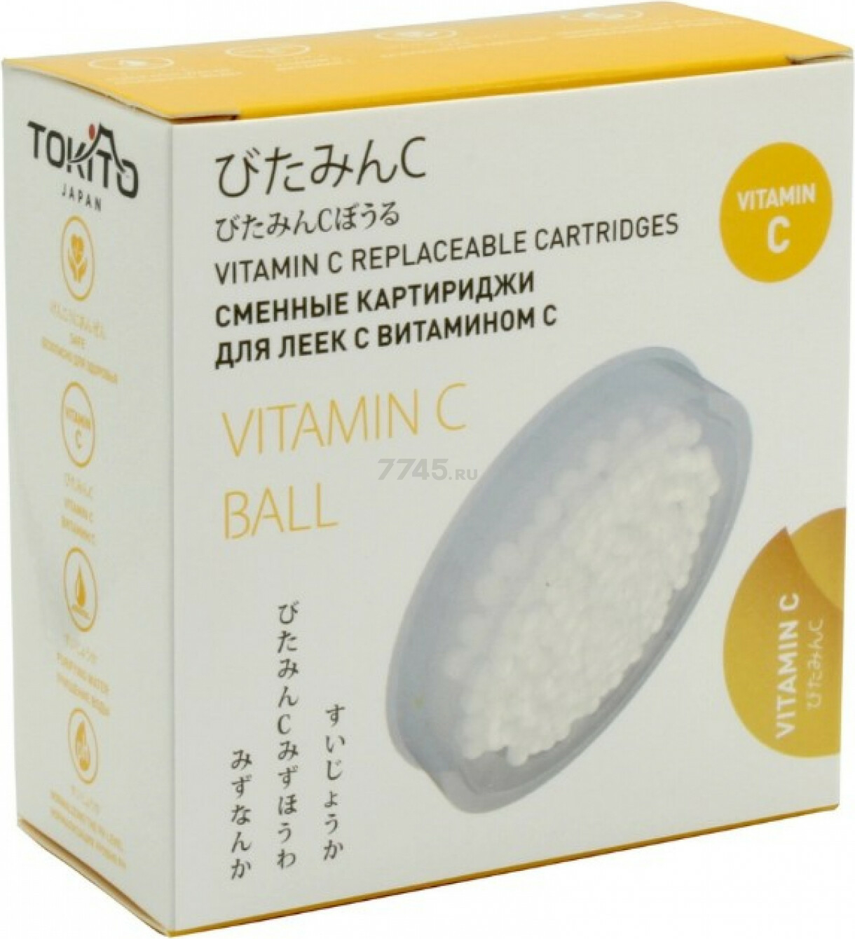 Картридж для душевой лейки TOKITO с Витамином С 2 штуки (TOK-MIZU-1017) - Фото 4
